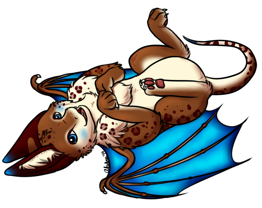 More of the original quadrupedal design of Amarante, as a 'chibi' version.