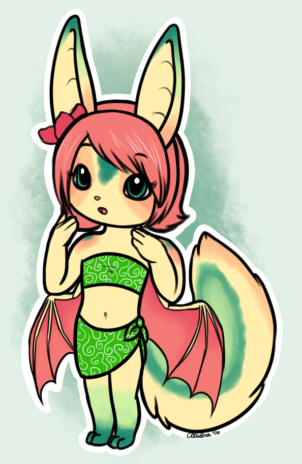 A chibi of Bijou that I still adore. Love her little face.