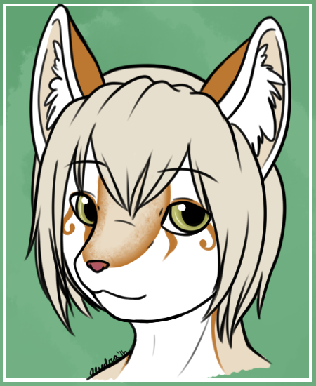 A quick headshot I did, just to test what my characters would look like on shrinky dinks.