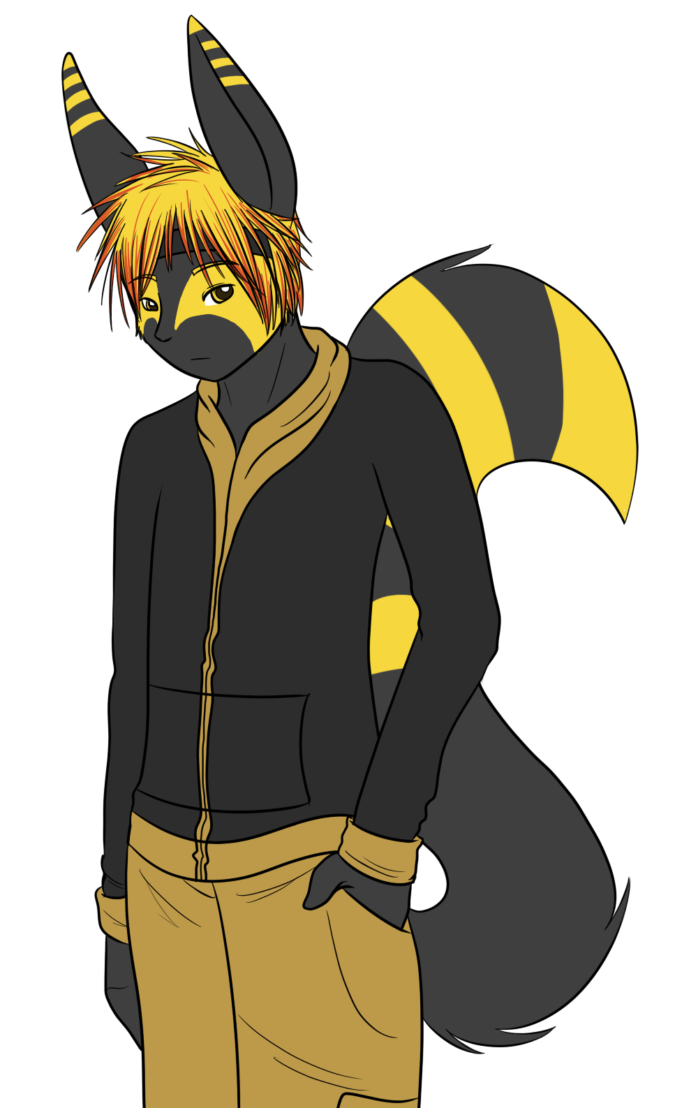 One of my first images of Clintz. He had much more basic markings, and some wild, spiky hair. 
