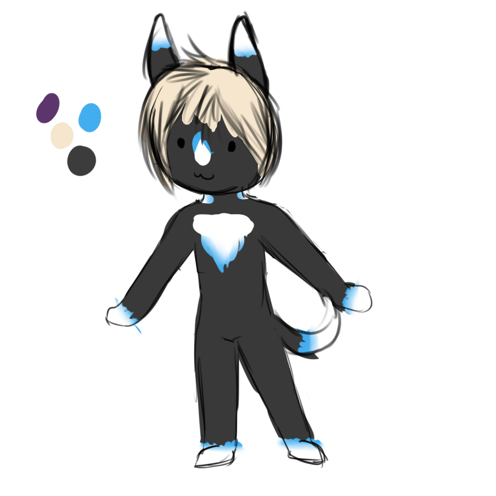 Dash fully lost any red and orange flames in his markings, and this is the point where his design only incorporated blue flames.