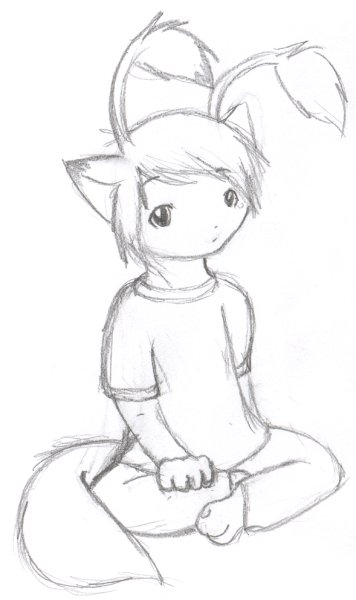 A chibi sketch of Fuse.