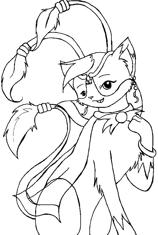 Some super old art of Kitty, as her desert aisha origins on Neopets. This was not her first or only early art, but it's a good representation of her early days.