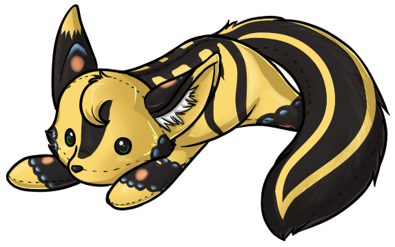 A cute little plush fox version of Mai.