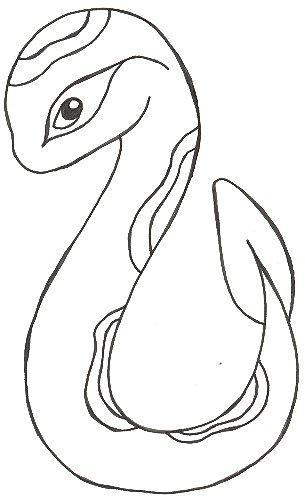 Old Neopets art of Misty's petpet Dimitri.