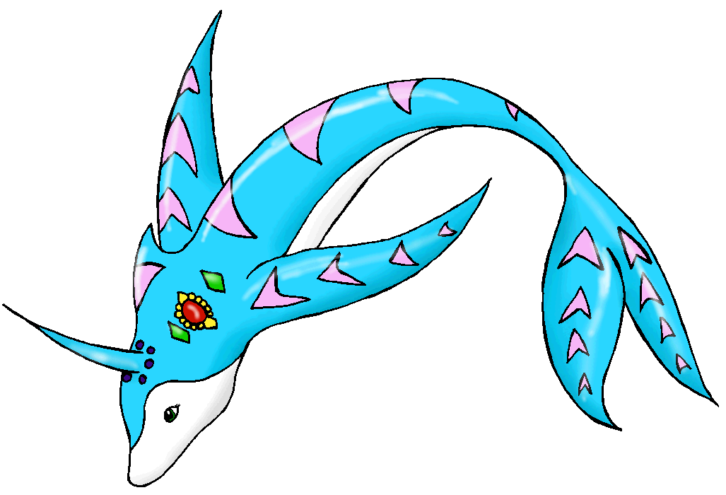 Old Neopets art of Misty.