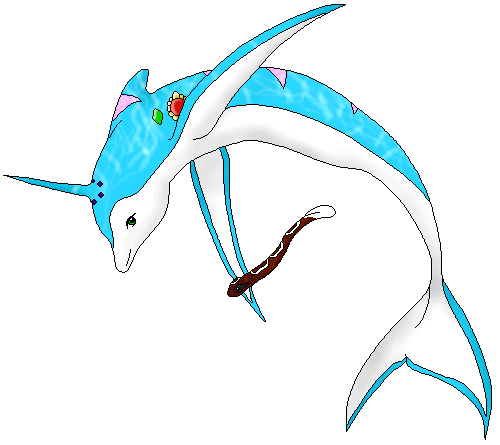 Old Neopets art of Misty.