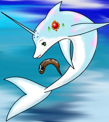 Old Neopets art of Misty.