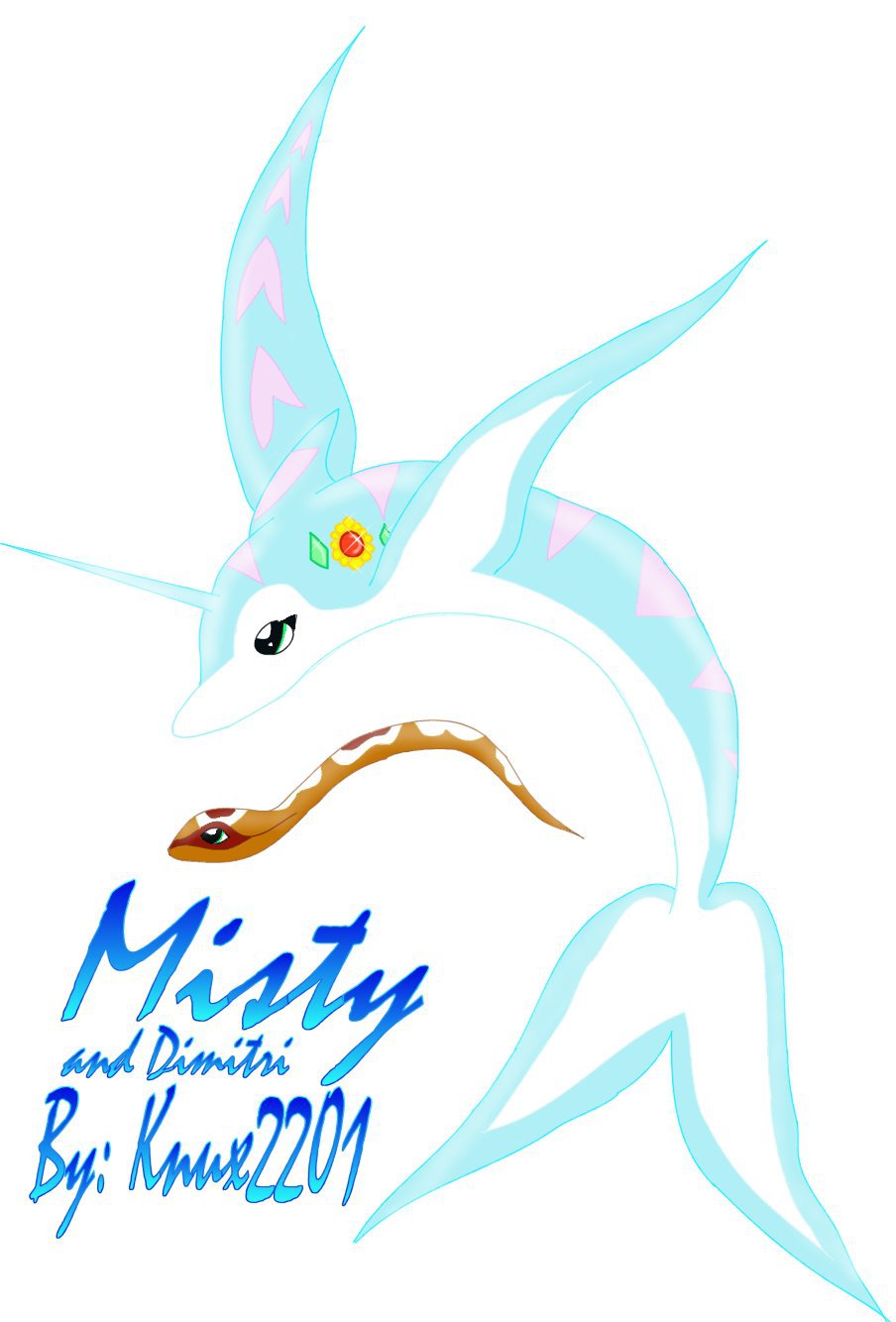 Old Neopets art of Misty.