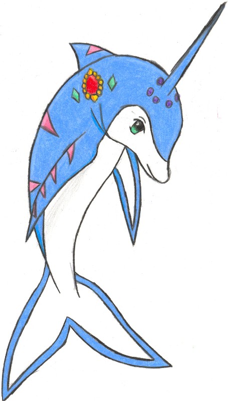Old Neopets art of Misty.