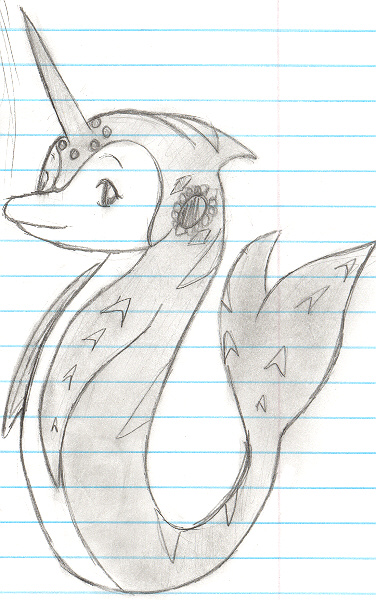 Old Neopets art of Misty.