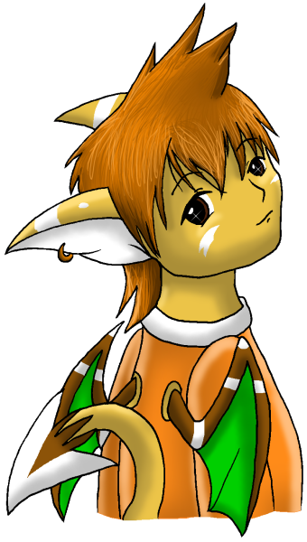 I remember drawing this in my high school math class. I was so proud. So different was I, having a character with some weight to him. So unique was I, for turning a Neopets Skeith into a character.