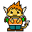 A little pixel Noku I did for funsies.