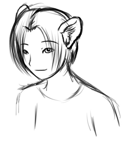 A concept of Orion, grown up, but still not quite a design I was aiming for.