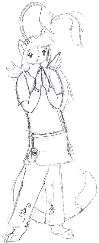 More early sketches of Pique.