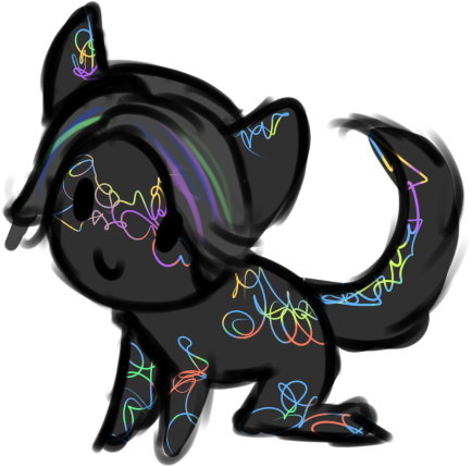 A joke scribble of Spectre but honestly, it was one of the few times I got to represent his markings early on.