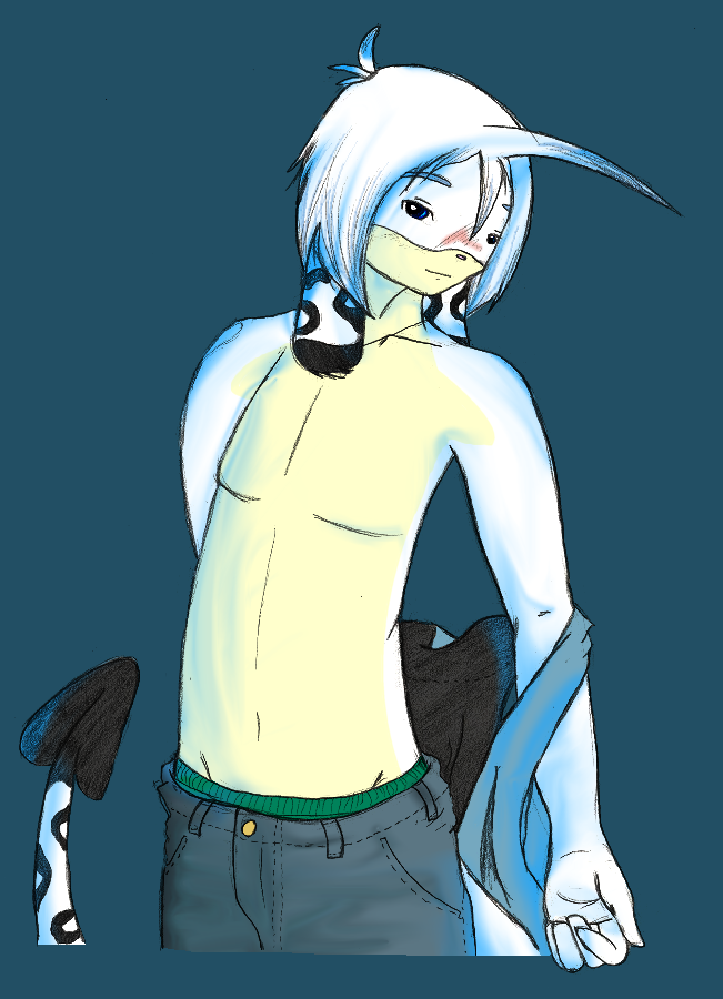 This was during a time when Yuki was getting more bold with his music personality shifts. Apparently certain songs would make him start stripping.