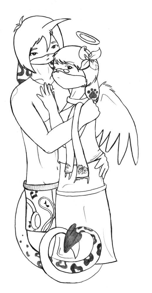 These two were quite inseperable for some time, even with the silly personality shifts, they grew rather possessive over each other.