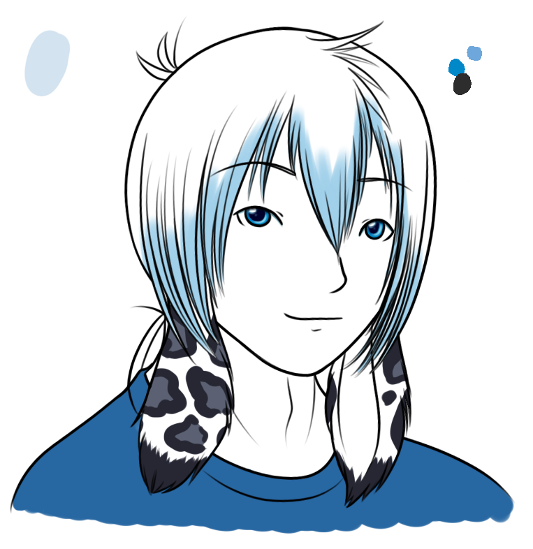 Years and years later, Yuki finally got some updated art. Trying to roleplay him as a single dad just... didn't work anymore. So he sat on the backburner for a while compared to his early days.