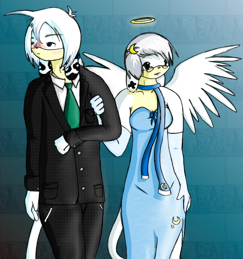 Yuki and his first ex going out on a fancy little date. Yuki absolutely does not like being all dressed up.