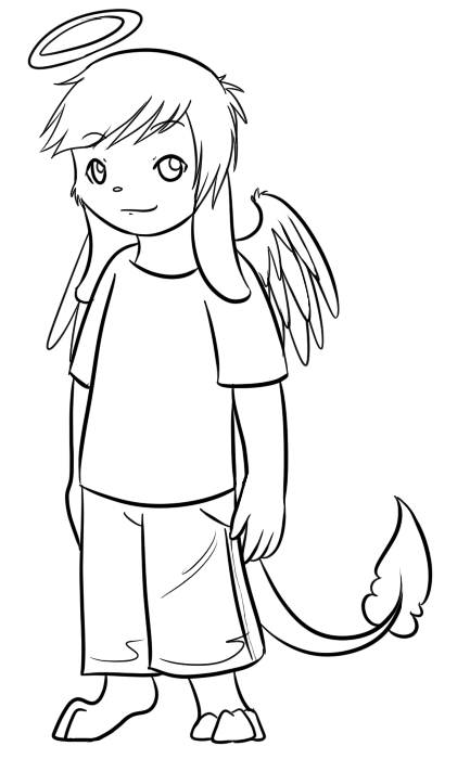 Yet more sketches of child Zak, a little less scruffy this time.